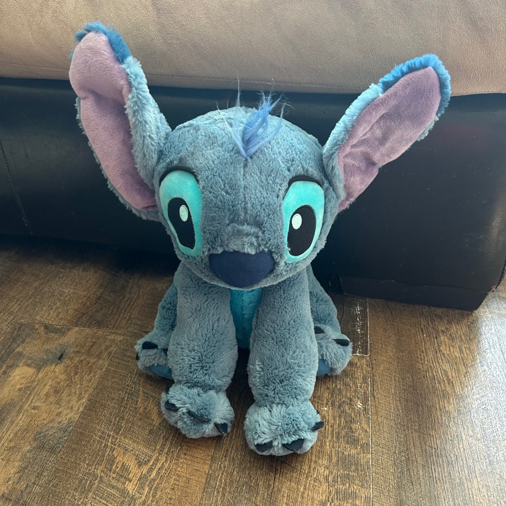 Disney Store Stitch Plush Lilo & Stitch 15 Inch Blue Stuffed‎ Animal  Authentic